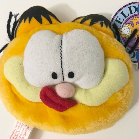 Vintage 90s Garfield Plush Pouch Daniel & Co Sweet Sixteen - Picture 11 of 13